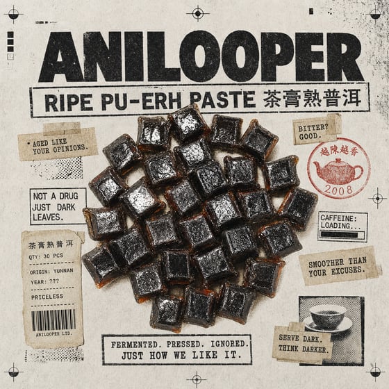 Ripe Pu-erh Paste